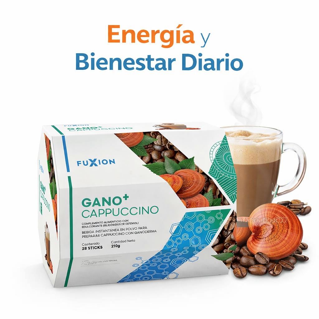 ☕🍄 GANO+ Cappuccino FUXION (Copia)